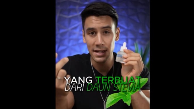 Bobby Ida Berbagi Tips Sehat, Unggulkan Stevia Sebagai Andalan