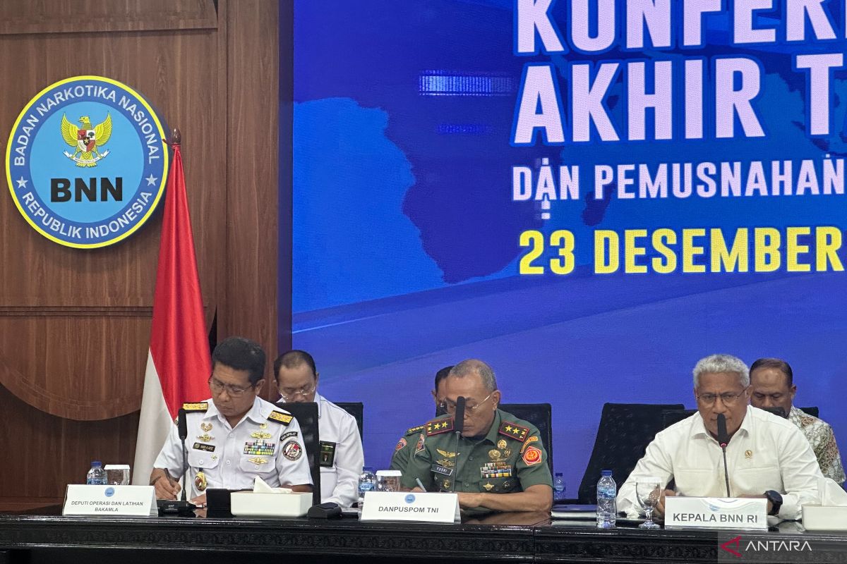 Danpuspom TNI: 254 Anggota Ditindak Terkait Kasus Narkoba