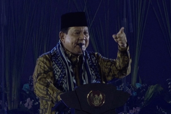 Prabowo: Koruptor Adalah Maling yang Enggan Perbaiki Diri